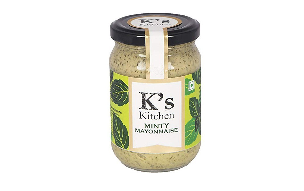 K's Kitchen Minty Mayonnaise    Glass Jar  250 grams